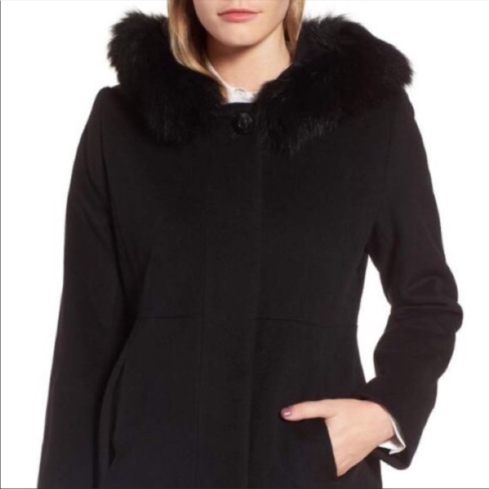 Genuine Fur Hood Coat